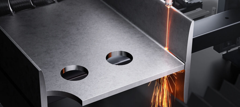 One-step notch forming