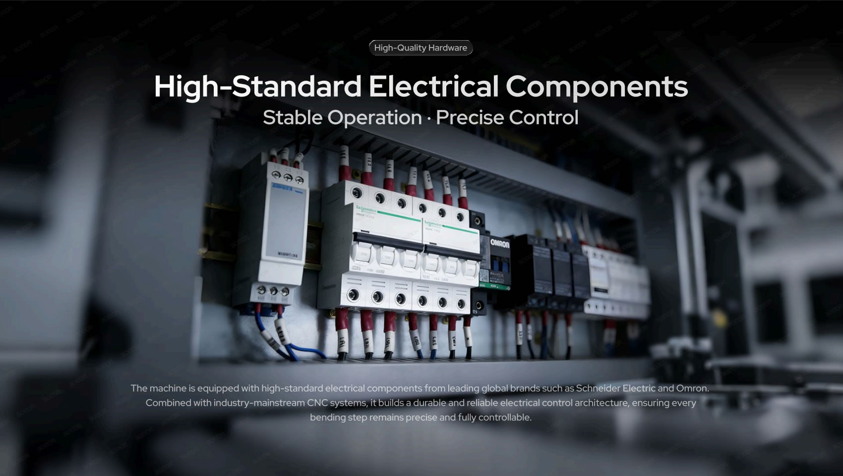 High-standard electrical components